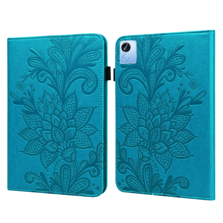 Custodia per tablet in pelle con motivo a fiori in pizzo, For Lenovo Tab M10 3rd Gen, For OPPO Pad Air 2022, For Realme Pad X, For Xiaomi Redmi Pad 10.61