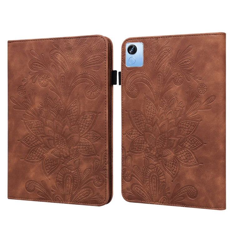 Custodia per tablet in pelle con motivo a fiori in pizzo, For Lenovo Tab M10 3rd Gen, For OPPO Pad Air 2022, For Realme Pad X, For Xiaomi Redmi Pad 10.61