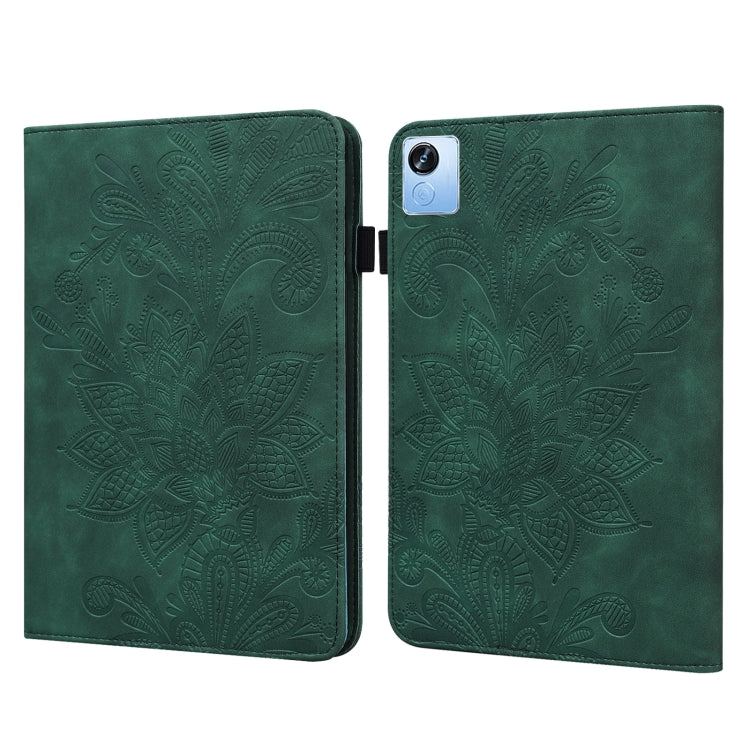 Custodia per tablet in pelle con motivo a fiori in pizzo, For Lenovo Tab M10 3rd Gen, For OPPO Pad Air 2022, For Realme Pad X, For Xiaomi Redmi Pad 10.61