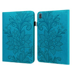 Custodia per tablet in pelle con motivo a fiori in pizzo, For Nokia T20 10.4 2021