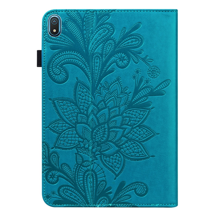 Custodia per tablet in pelle con motivo a fiori in pizzo, For Nokia T20 10.4 2021