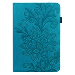 Custodia per tablet in pelle con motivo a fiori in pizzo, For Nokia T20 10.4 2021