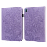 Custodia per tablet in pelle con motivo a fiori in pizzo, For Nokia T20 10.4 2021