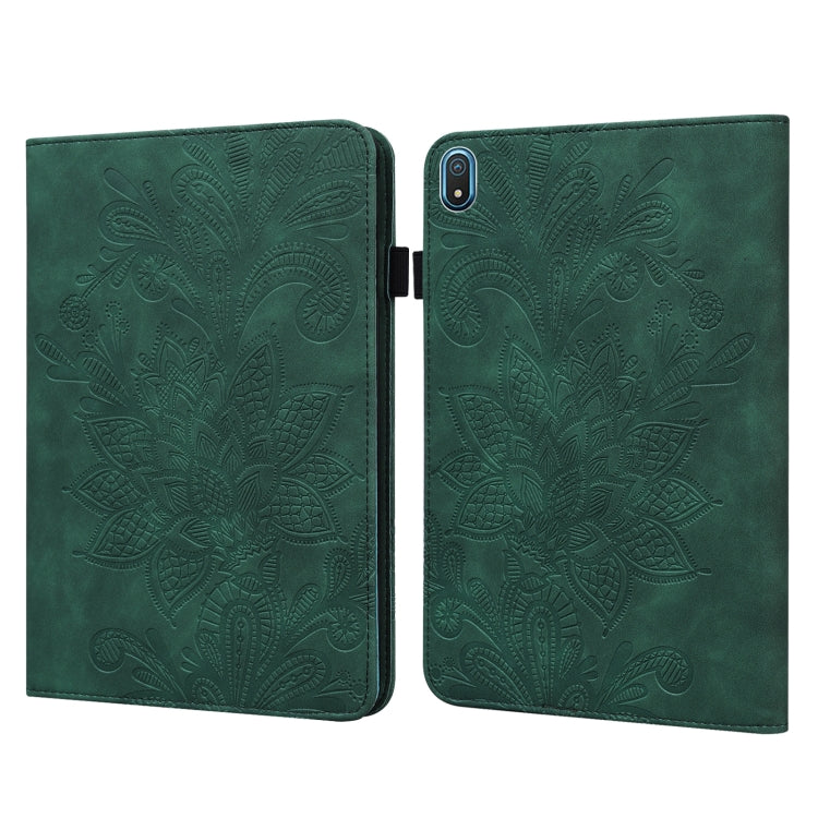 Custodia per tablet in pelle con motivo a fiori in pizzo, For Nokia T20 10.4 2021