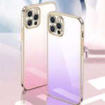 Custodia trasparente sfumata per iPhone 14 Pro SULADA
