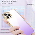 Custodia trasparente sfumata per iPhone 14 Pro SULADA