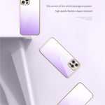 Custodia trasparente sfumata per iPhone 14 Pro SULADA