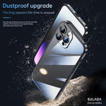SULADA Custodia rigida antiurto per PC, For iPhone 14 Pro Max