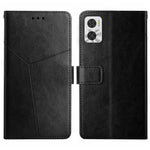 HT01 Cassa del telefono di cuoio di vibrazione del modello a forma di Y, For Motorola Moto E22 4G, For Motorola Moto G72 4G, For OPPO A17, For Realme 10 4G