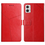 HT01 Cassa del telefono di cuoio di vibrazione del modello a forma di Y, For Motorola Moto E22 4G, For Motorola Moto G72 4G, For OPPO A17, For Realme 10 4G