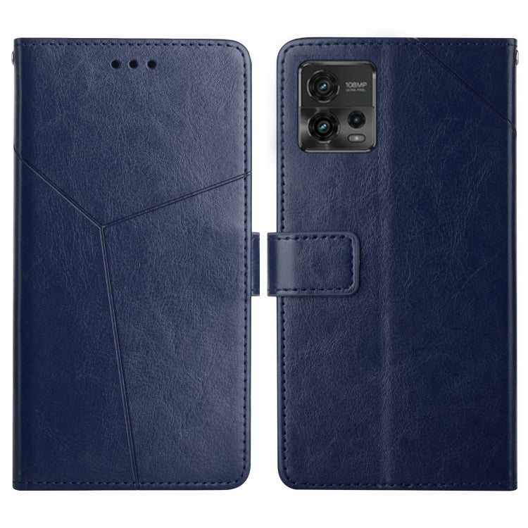 HT01 Cassa del telefono di cuoio di vibrazione del modello a forma di Y, For Motorola Moto E22 4G, For Motorola Moto G72 4G, For OPPO A17, For Realme 10 4G