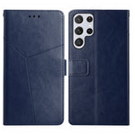 HT01 Cassa del telefono di cuoio di vibrazione del modello a forma di Y, For Realme 10 5G, For Realme C33, For Xiaomi Redmi A1+, For Samsung Galaxy S23 Ultra 5G