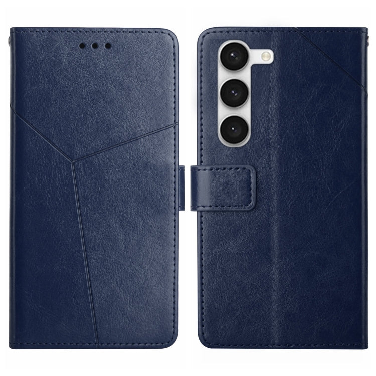 HT01 Cassa del telefono di cuoio di vibrazione del modello a forma di Y, For Samsung Galaxy S23 5G, For Samsung Galaxy S23+ 5G, For Sharp Aquos Sense7 SH-V48, For Xiaomi 12 Lite NE