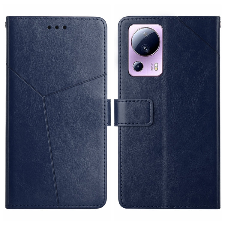 HT01 Cassa del telefono di cuoio di vibrazione del modello a forma di Y, For Samsung Galaxy S23 5G, For Samsung Galaxy S23+ 5G, For Sharp Aquos Sense7 SH-V48, For Xiaomi 12 Lite NE