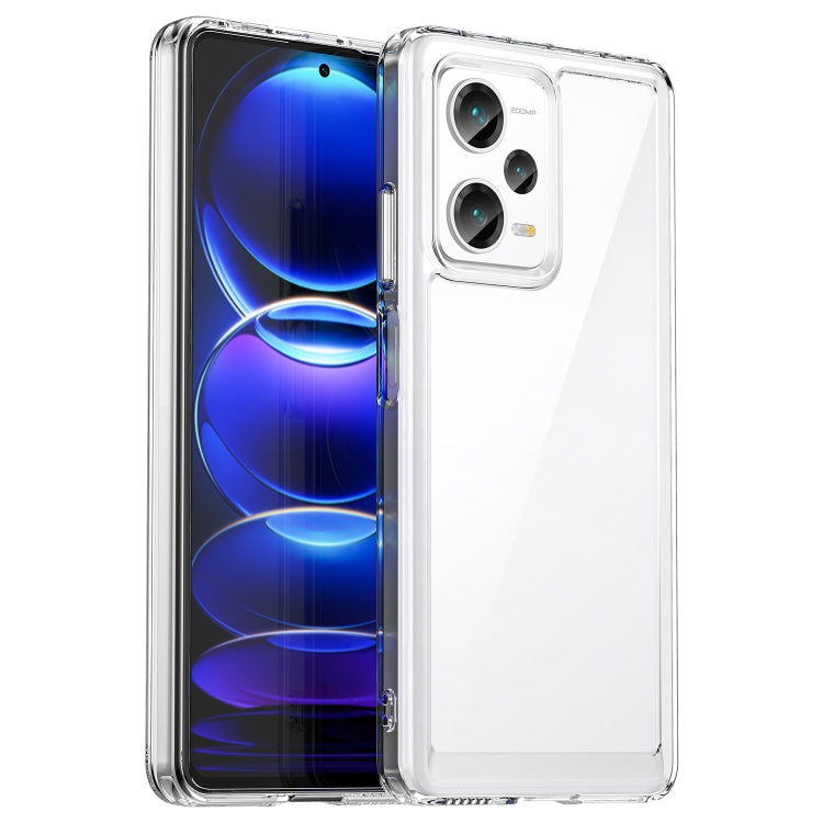 Custodia per telefono in acrilico + TPU serie colorata, For Xiaomi Redmi Note 12 Pro+ China / Global