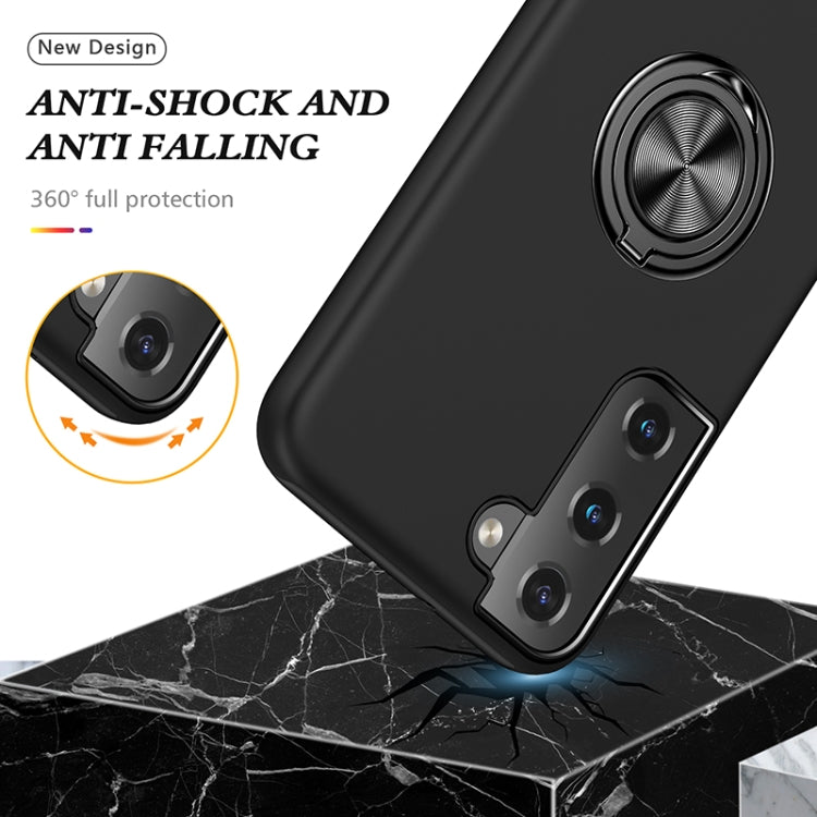 Custodia per telefono magnetica PC + TPU con supporto per anello invisibile, For Samsung Galaxy S23 5G, For Samsung Galaxy S23+ 5G, For Samsung Galaxy S23 Ultra 5G