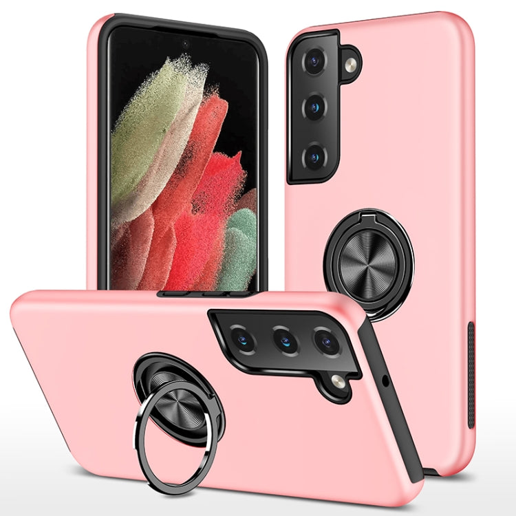 Custodia per telefono magnetica PC + TPU con supporto per anello invisibile, For Samsung Galaxy S23 5G, For Samsung Galaxy S23+ 5G, For Samsung Galaxy S23 Ultra 5G
