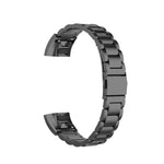 Per Huawei Band 4 Pro (TER-B29S) / Band 3 Pro (TER-B29) / Band 3 (TER-B09) Cinturino da polso in acciaio con tre perline, For Band 4 Pro