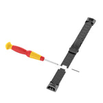 Per Huawei Band 4 Pro (TER-B29S) / Band 3 Pro (TER-B29) / Band 3 (TER-B09) Cinturino da polso in acciaio con tre perline, For Band 4 Pro