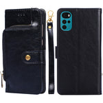 Custodia per cellulare in pelle con cerniera, For Motorola Moto E32 India/E22s 4G Global, For OPPO A17, For OPPO K10x 5G, For Realme C33 4G, For vivo V25 5G/V25e 5G/X80 Lite, For vivo Y16 4G/Y02s 4G