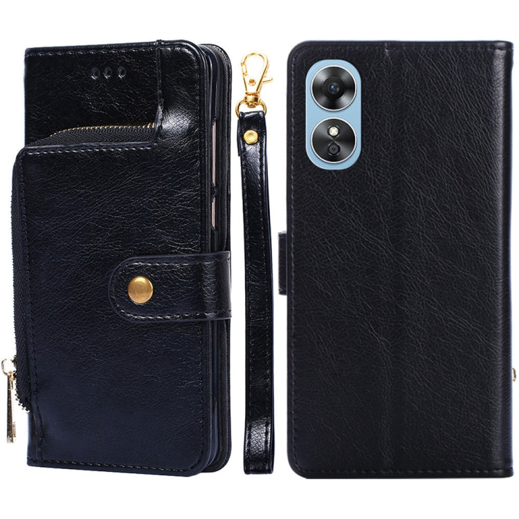 Custodia per cellulare in pelle con cerniera, For Motorola Moto E32 India/E22s 4G Global, For OPPO A17, For OPPO K10x 5G, For Realme C33 4G, For vivo V25 5G/V25e 5G/X80 Lite, For vivo Y16 4G/Y02s 4G