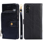Custodia per cellulare in pelle con cerniera, For vivo Y55 4G, For Samsung Galaxy A04s, For Sharp Aquos sense7 Plus, For Xiaomi Civi 2 5G, For Xiaomi Poco M5 4G