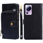 Custodia per cellulare in pelle con cerniera, For vivo Y55 4G, For Samsung Galaxy A04s, For Sharp Aquos sense7 Plus, For Xiaomi Civi 2 5G, For Xiaomi Poco M5 4G