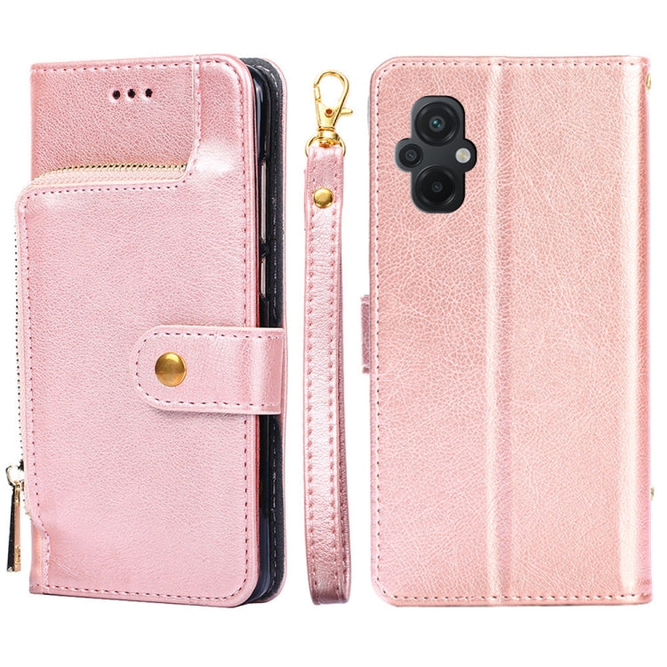 Custodia per cellulare in pelle con cerniera, For vivo Y55 4G, For Samsung Galaxy A04s, For Sharp Aquos sense7 Plus, For Xiaomi Civi 2 5G, For Xiaomi Poco M5 4G