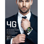 Rogbid Brave 3 Schermo TFT da 1,99 pollici Android 9.1 LTE 4G Smart Watch, supporta il riconoscimento facciale, Brave 3