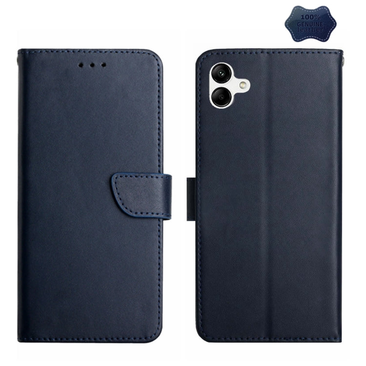 Custodia per telefono flip in vera pelle a prova di impronte digitali, For Samsung Galaxy A04E, For Samsung Galaxy A14 5G, For OnePlus Nord N300