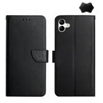Custodia per telefono flip in vera pelle a prova di impronte digitali, For Samsung Galaxy A04E, For Samsung Galaxy A14 5G, For OnePlus Nord N300