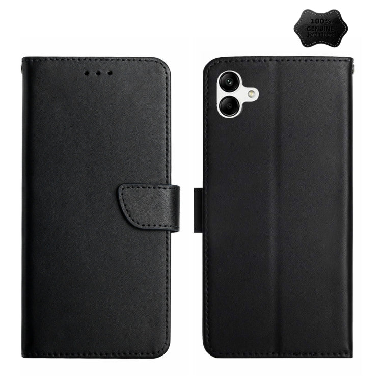 Custodia per telefono flip in vera pelle a prova di impronte digitali, For Samsung Galaxy A04E, For Samsung Galaxy A14 5G, For OnePlus Nord N300