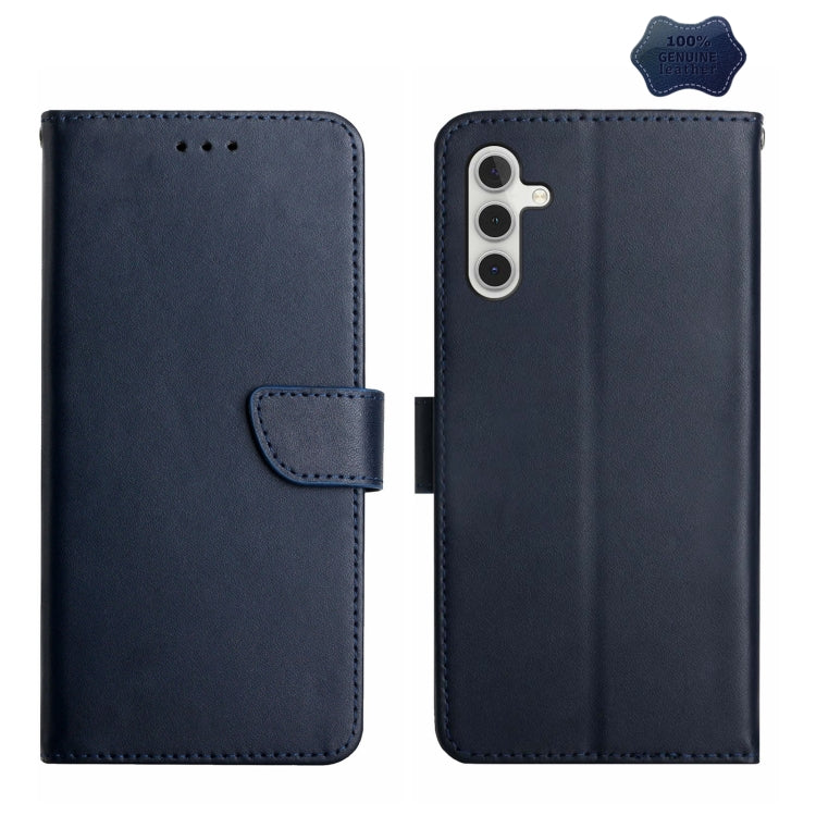 Custodia per telefono flip in vera pelle a prova di impronte digitali, For Samsung Galaxy A04E, For Samsung Galaxy A14 5G, For OnePlus Nord N300