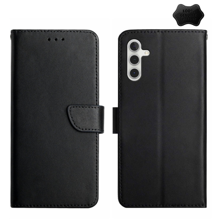 Custodia per telefono flip in vera pelle a prova di impronte digitali, For Samsung Galaxy A04E, For Samsung Galaxy A14 5G, For OnePlus Nord N300