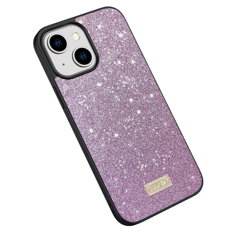 Custodia per telefono in pelle glitterata SULADA PC+TPU, For iPhone 14, For iPhone 14 Plus, For iPhone 14 Pro, For iPhone 14 Pro Max