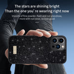 Custodia per telefono in pelle glitterata SULADA PC+TPU, For iPhone 14, For iPhone 14 Plus, For iPhone 14 Pro, For iPhone 14 Pro Max