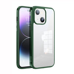 Struttura in metallo SULADA + vetro nano + custodia per telefono in TPU, For iPhone 14, For iPhone 14 Plus, For iPhone 14 Pro