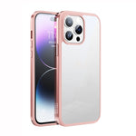 Struttura in metallo SULADA + vetro nano + custodia per telefono in TPU, For iPhone 14, For iPhone 14 Plus, For iPhone 14 Pro
