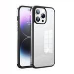 Struttura in metallo SULADA + vetro nano + custodia per telefono in TPU, For iPhone 14 Pro Max
