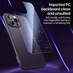 Struttura in metallo SULADA + vetro nano + custodia per telefono in TPU, For iPhone 14 Pro Max