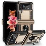 Custodia protettiva antiurto in TPU + PC con supporto girevole a 360 gradi, For Samsung Galaxy Z Flip4, For Samsung Galaxy Z Flip3 5G