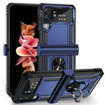 Custodia protettiva antiurto in TPU + PC con supporto girevole a 360 gradi, For Samsung Galaxy Z Flip4, For Samsung Galaxy Z Flip3 5G