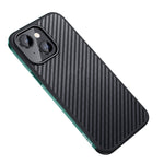 Custodia in metallo antiurto strutturato in fibra di carbonio SULADA + custodia in TPU, For iPhone 14, For iPhone 14 Plus, For iPhone 14 Pro, For iPhone 14 Pro Max
