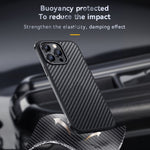 Custodia in metallo antiurto strutturato in fibra di carbonio SULADA + custodia in TPU, For iPhone 14, For iPhone 14 Plus, For iPhone 14 Pro, For iPhone 14 Pro Max