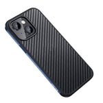 Custodia in metallo antiurto strutturato in fibra di carbonio SULADA + custodia in TPU, For iPhone 14, For iPhone 14 Plus, For iPhone 14 Pro, For iPhone 14 Pro Max