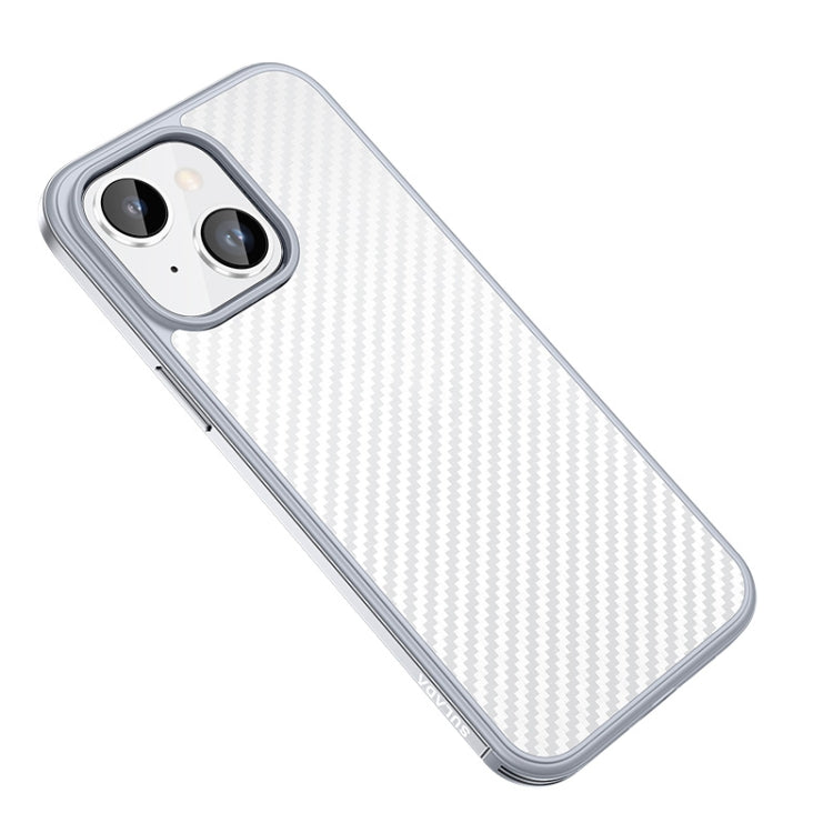Custodia in metallo antiurto strutturato in fibra di carbonio SULADA + custodia in TPU, For iPhone 14, For iPhone 14 Plus, For iPhone 14 Pro, For iPhone 14 Pro Max