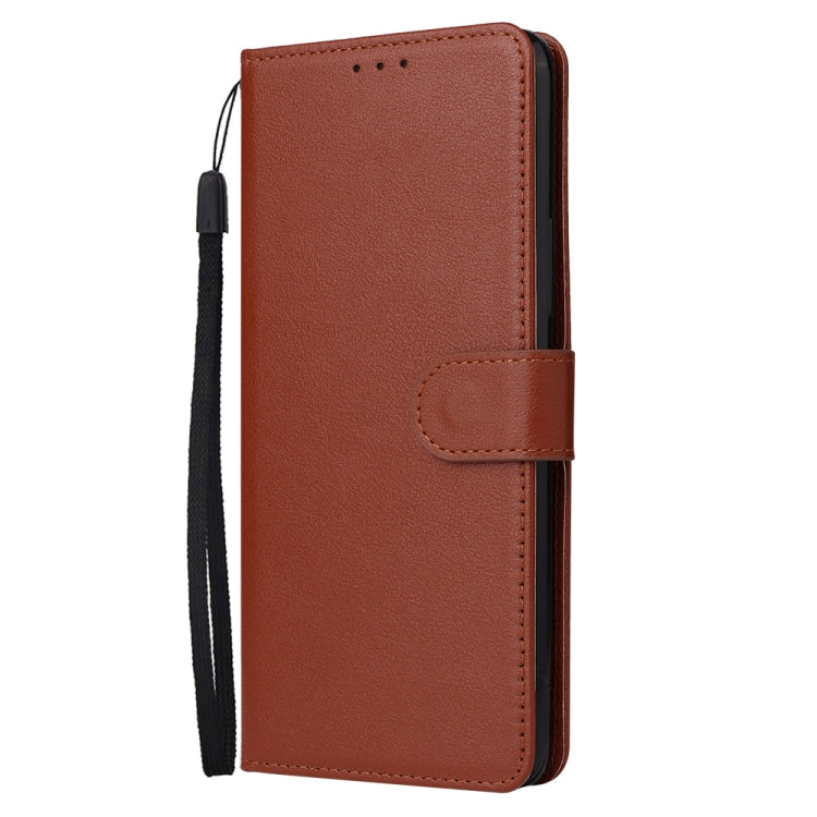 Custodia in pelle flip orizzontale multifunzionale con tre slot per schede, For Infinix Note 11s, For Infinix Note 11 Pro, For Infinix Note 10 Pro