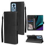 Custodia in pelle flip orizzontale multifunzionale con tre slot per schede, For Infinix Note 11s, For Infinix Note 11 Pro, For Infinix Note 10 Pro
