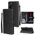 Custodia in pelle flip orizzontale multifunzionale con tre slot per schede, For Infinix Note 11s, For Infinix Note 11 Pro, For Infinix Note 10 Pro