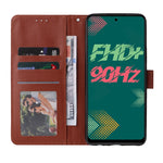 Custodia in pelle flip orizzontale multifunzionale con tre slot per schede, For Infinix Hot 11s, For Infinix Hot 10, For Infinix Hot 10s
